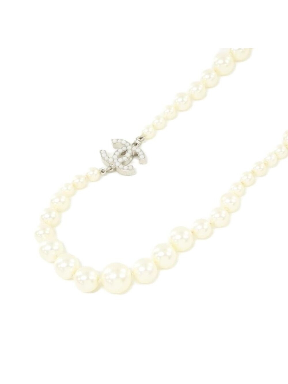 Chanel Necklace Silver